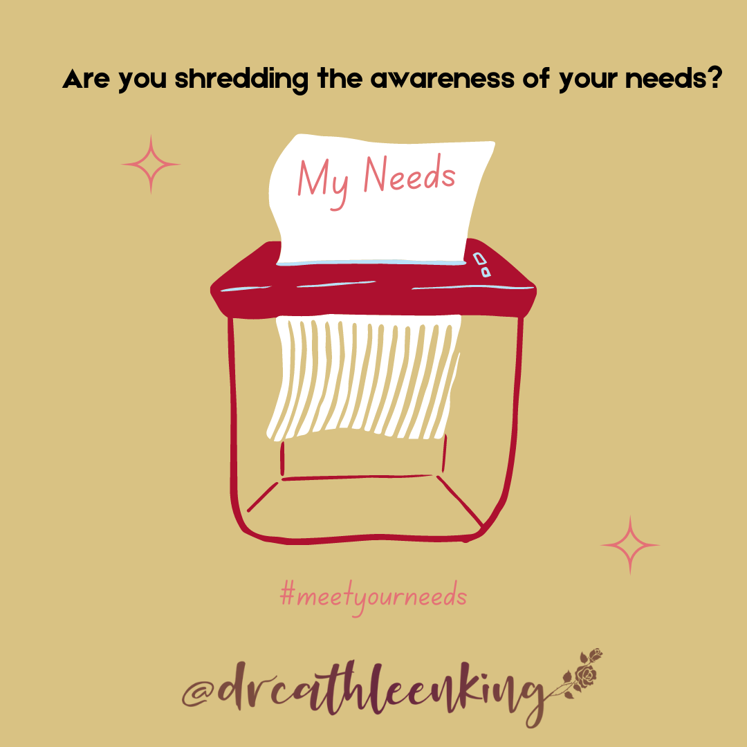 Are you “Shredding Your Needs?”