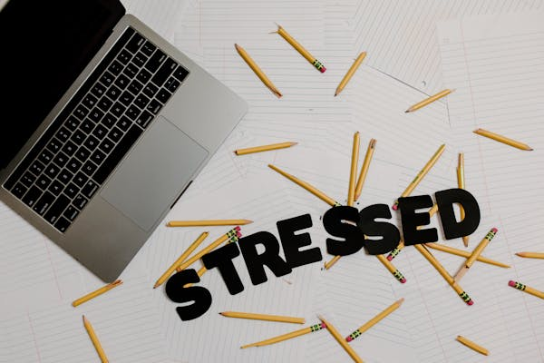 Meditation Benefits Stressed At The Computer